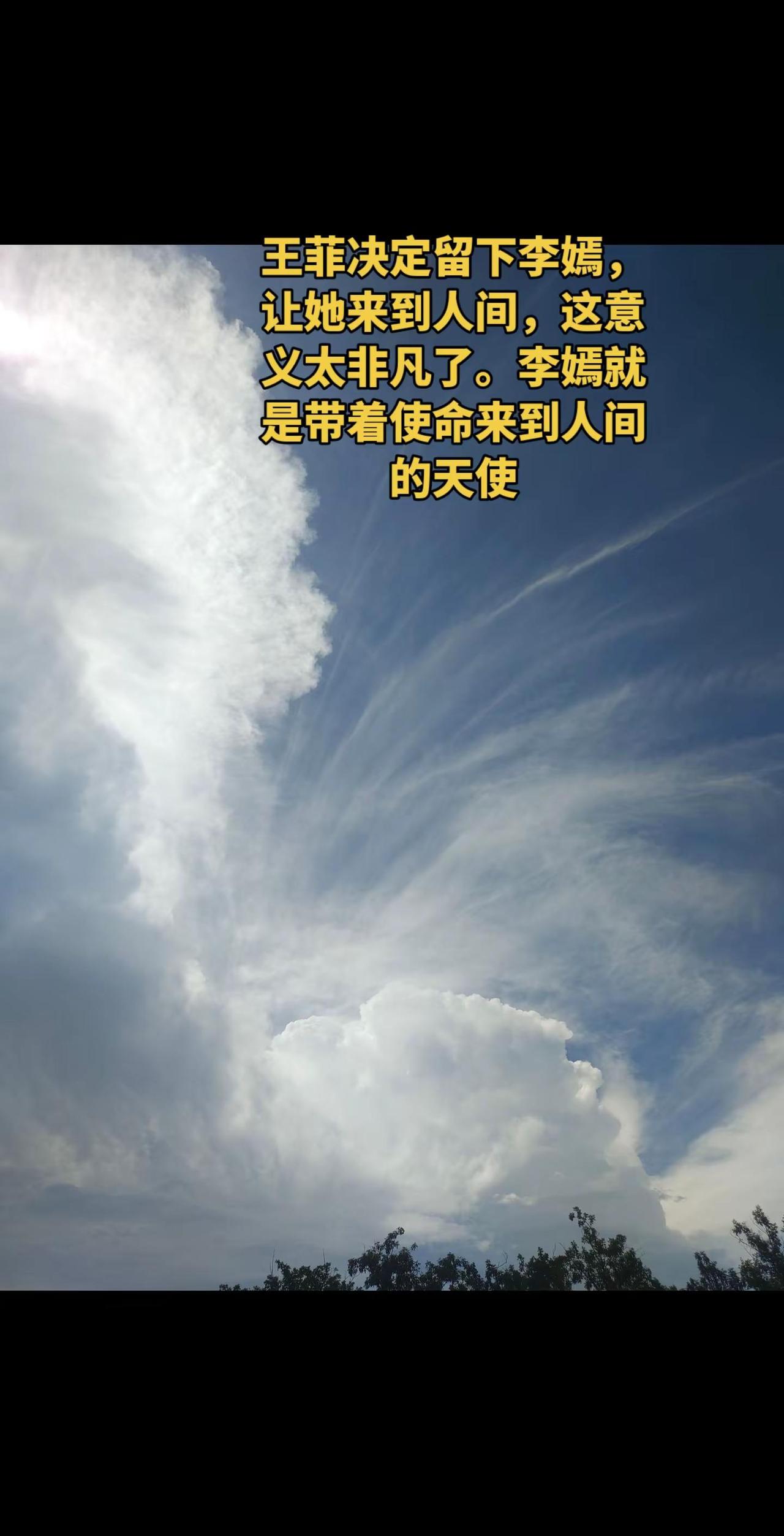 王菲决定留下李嫣，让她来到人间，这意义太非凡了。李嫣就是带着使命来到人间的天使
