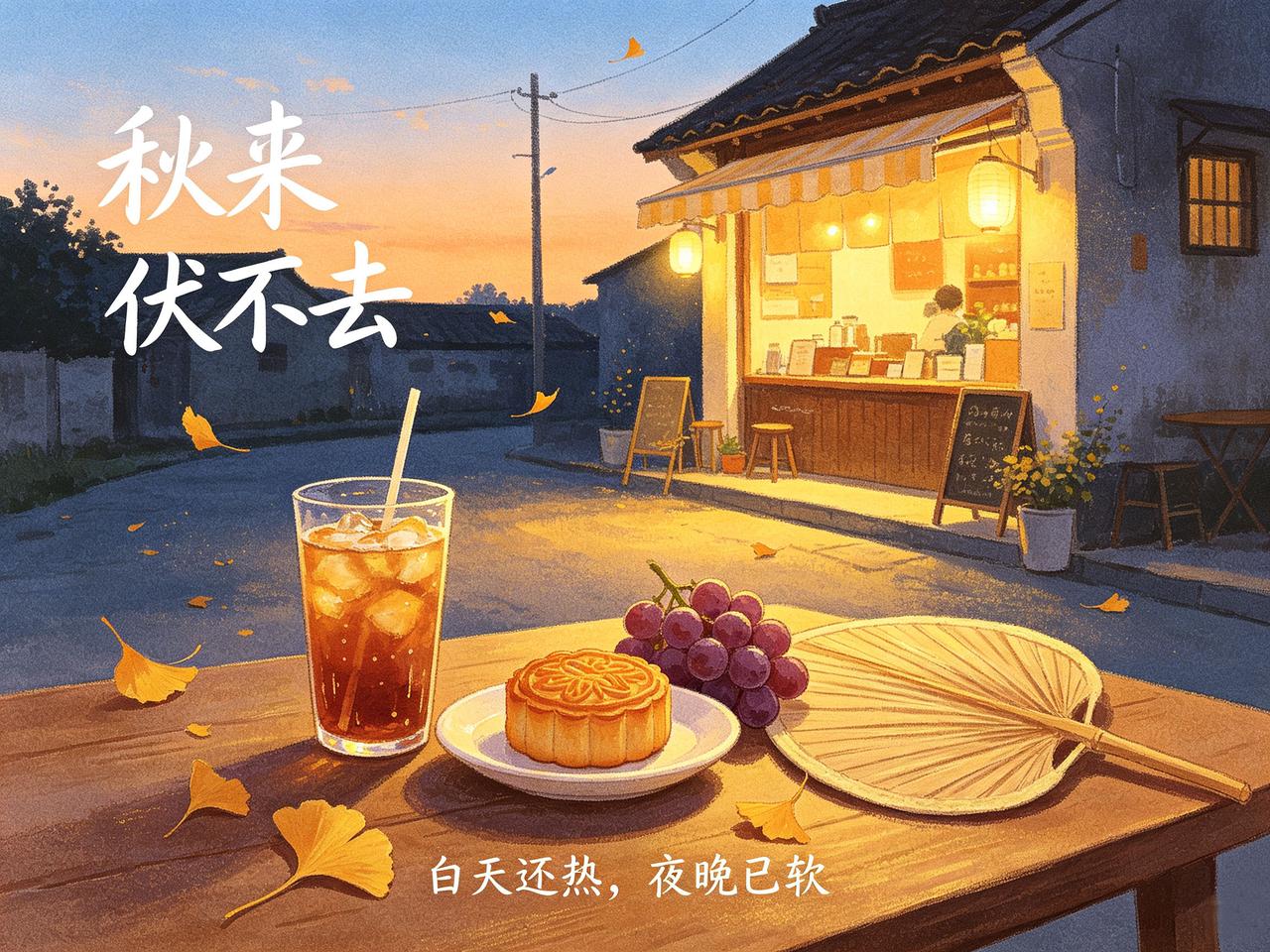 三伏天过完了，问一句：您最大的收获是什么？

我今年三伏天的收获是：学会了"慢"