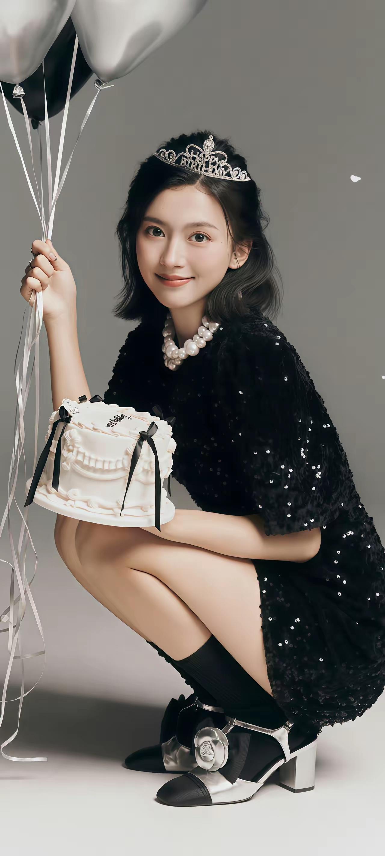 一黑一白，一个时尚一个休闲