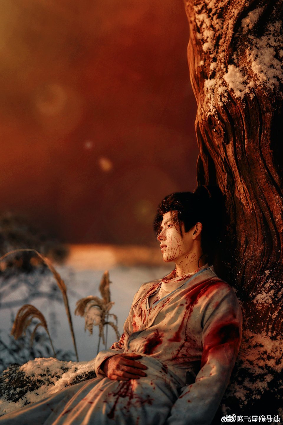 陈飞宇打戏被陈飞宇打戏帅到！动作干脆利落，挥剑旋身一气呵成，力量感拉满，全程不划