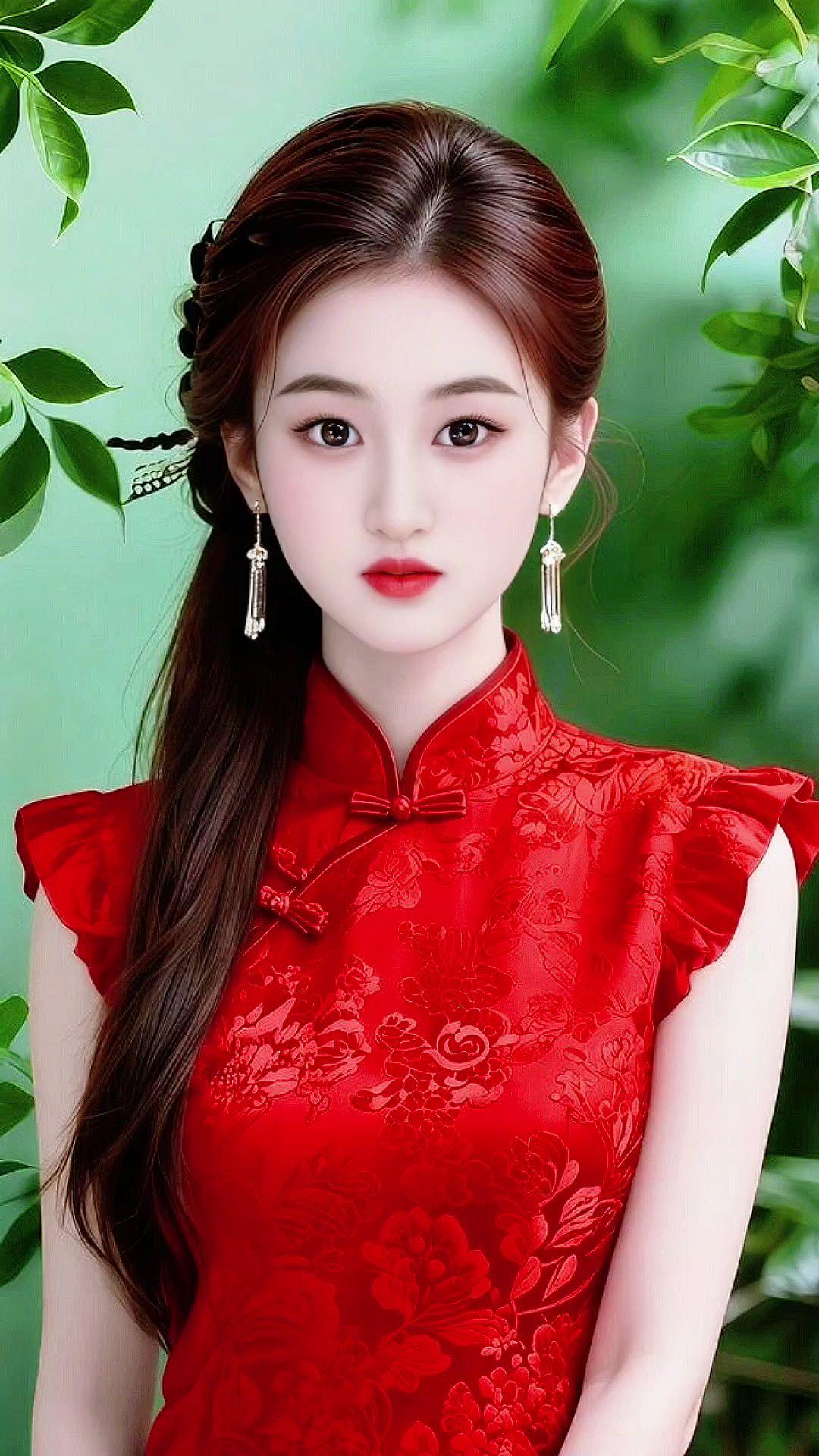 温婉雅致风格 旗袍 旗袍美人 旗袍秀一秀女子好温柔 优雅气质