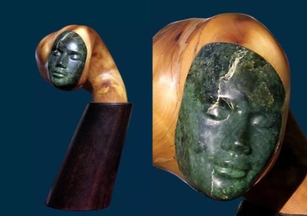 外国人这样诠释玉雕艺术（美国玉雕艺术家的作品），是你喜欢的风格吗？▼▼▼玉雕艺术