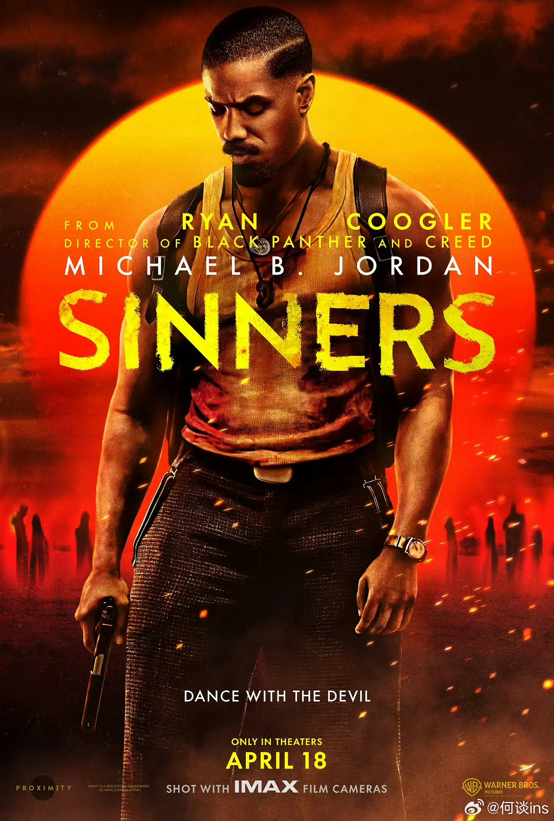 奥斯卡最佳男主角：迈克尔·B·乔丹，《罪人》 