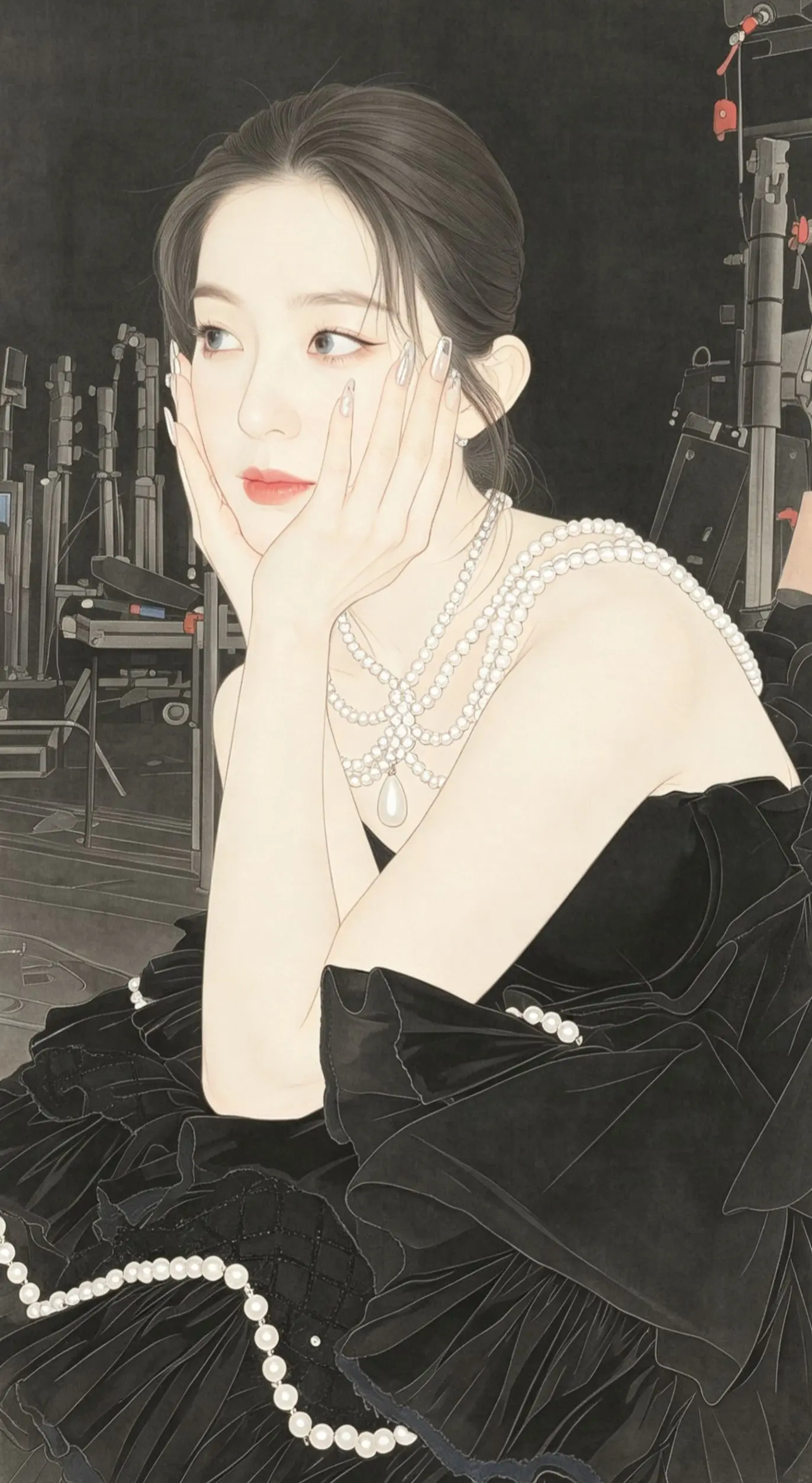 裴珠泫 人物画