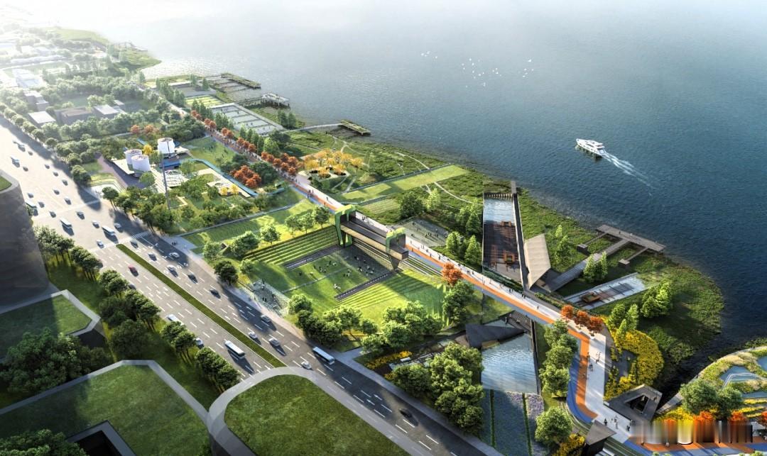 椒江滨江长廊扩建，2028年全面完工！

近日，椒江滨江公共空间迎来向东延伸升级