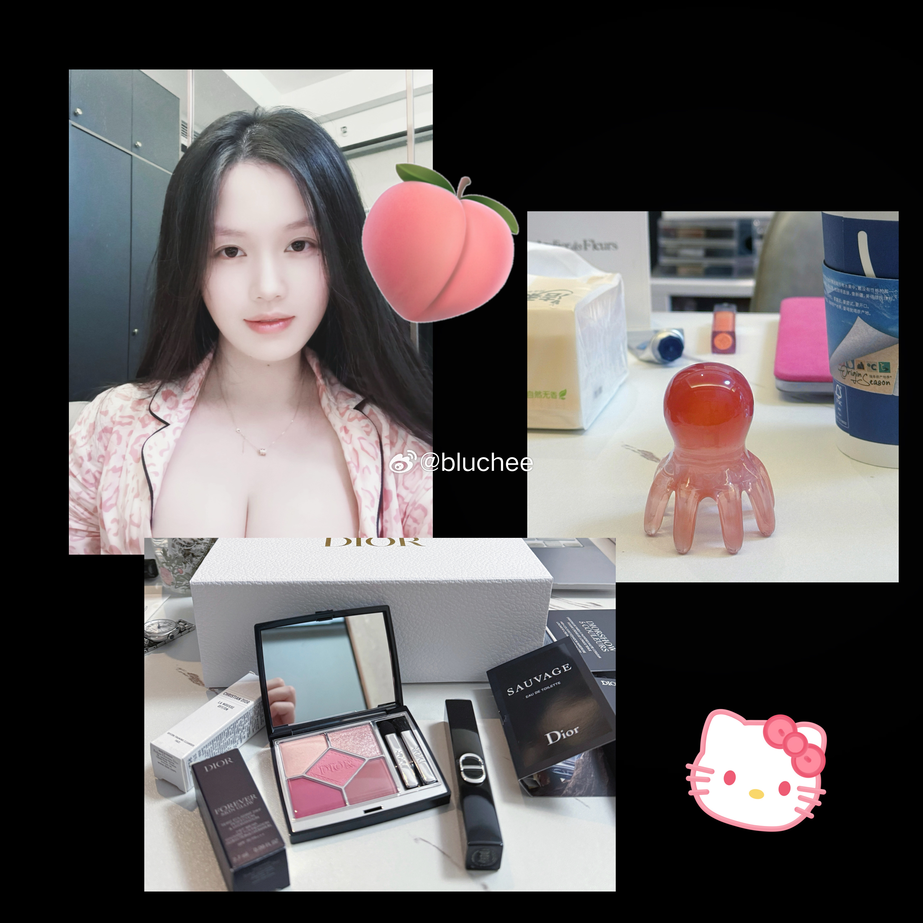 🩷🩷🩷🖤🖤💙 ​​​