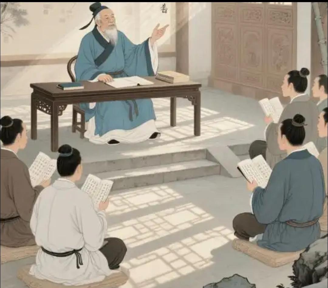 上联，？？？

下联，四季耕耘三尺台，教师