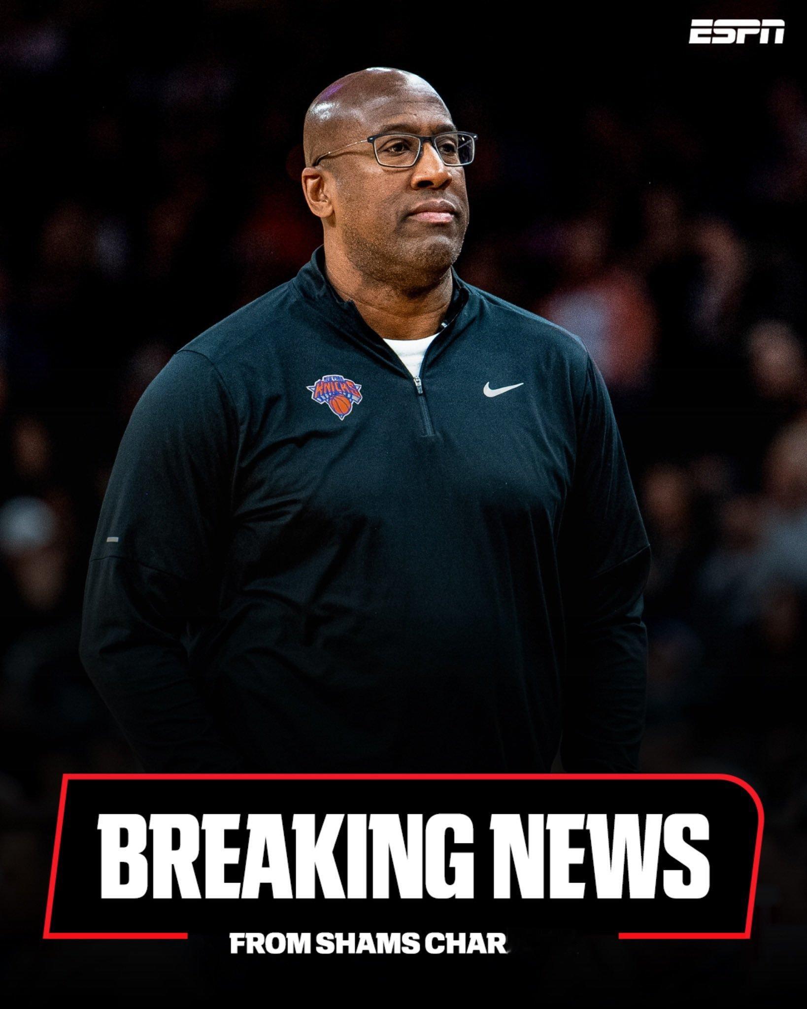 尼克斯终于选好了主教练。。麦克布朗nba ​​​