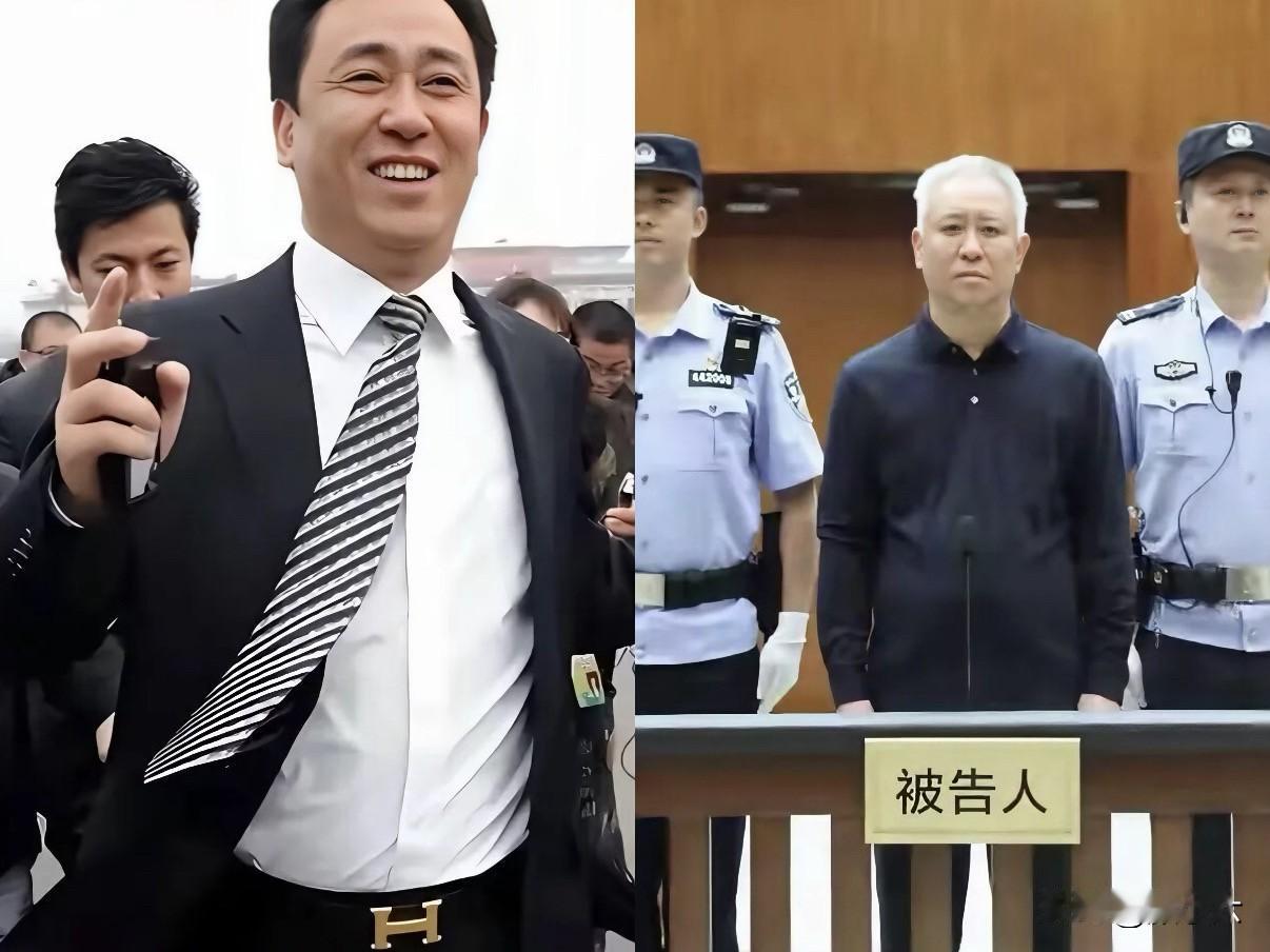 许家印这次出庭，说实话我第一眼差点没认出来。
满头白发，眉毛也全白了，跟以前那个
