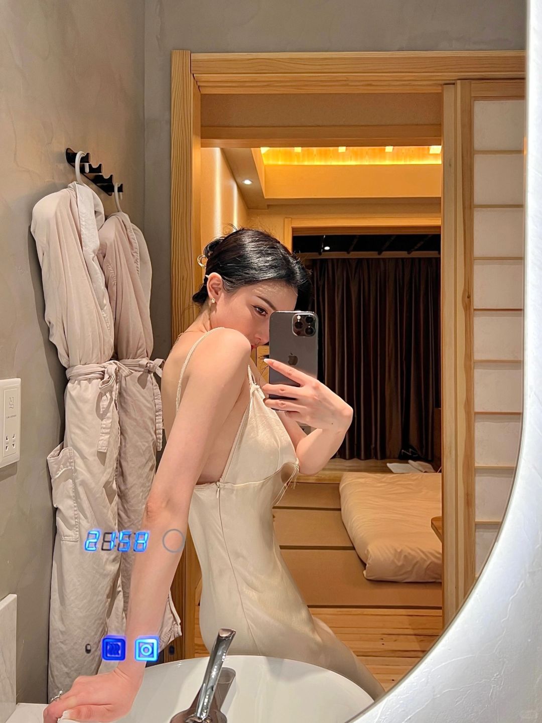 下雪就是要泡汤吖♨️