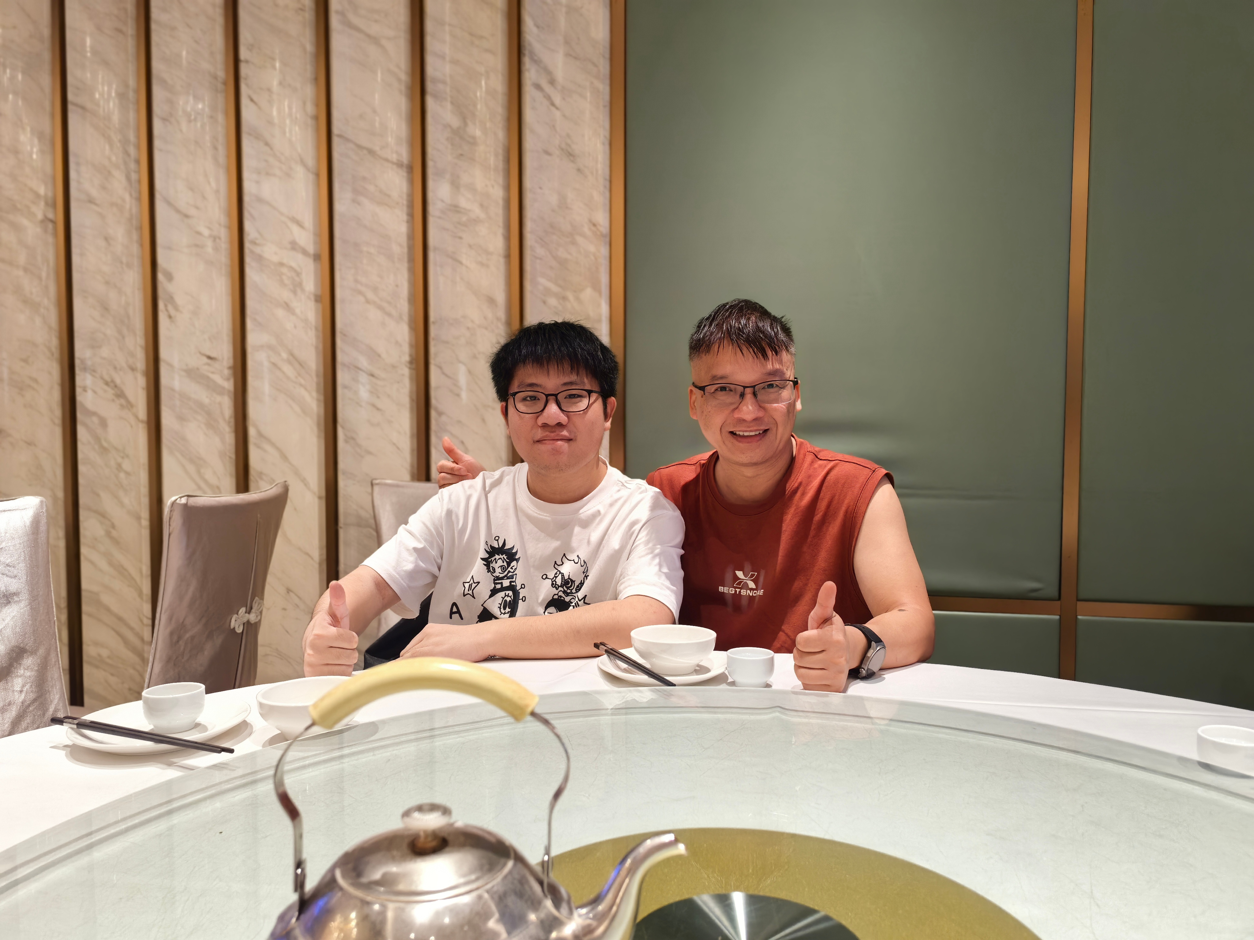 能一起快乐吃喝玩乐的都是难得的好缘。又来同德围天喜，嘻嘻嘻！[捂脸]
