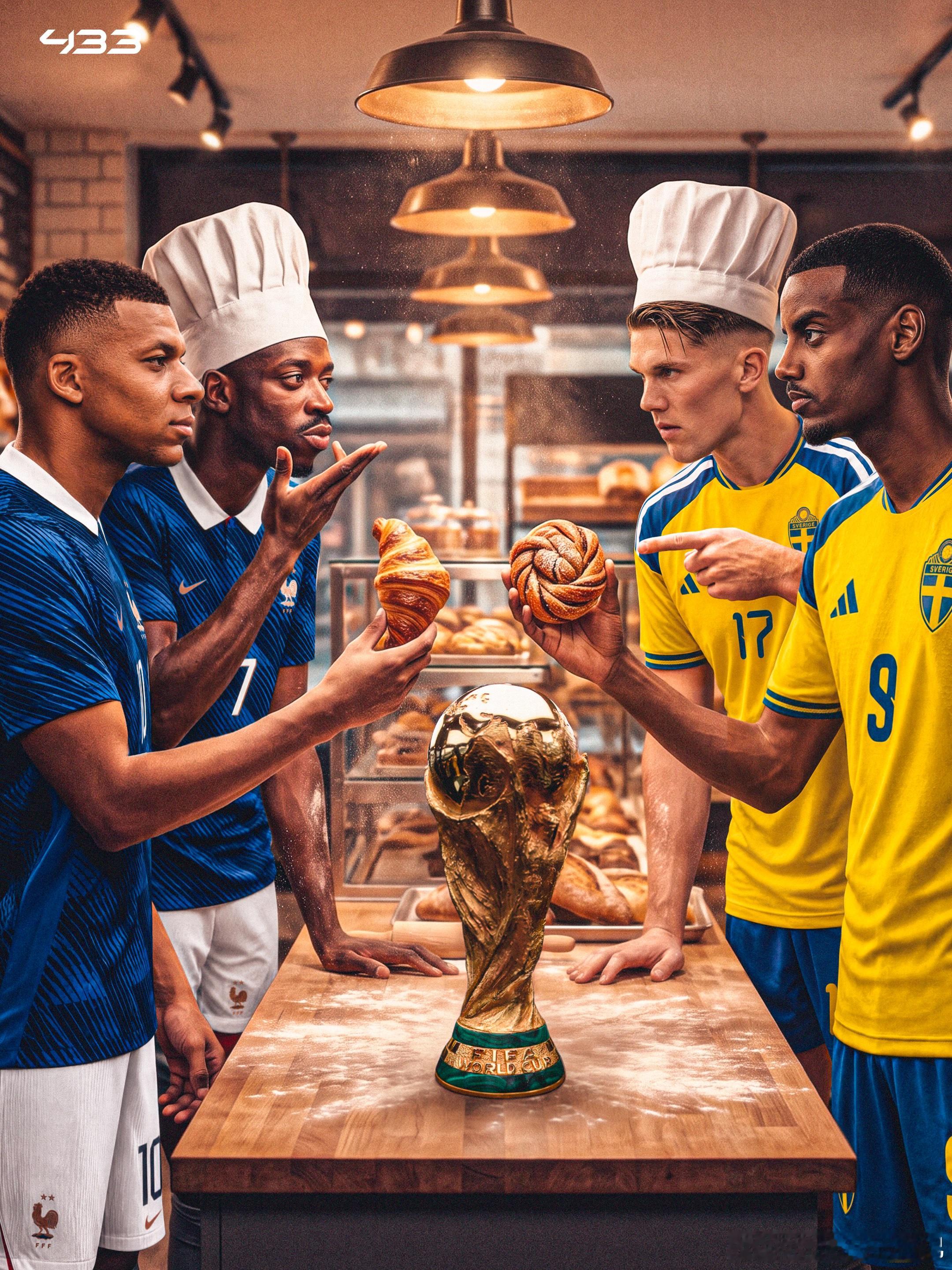法国三叉戟轮番冲击，瑞典防线全场会漏几个？⚽️077 世界杯 科特迪瓦vs挪威 