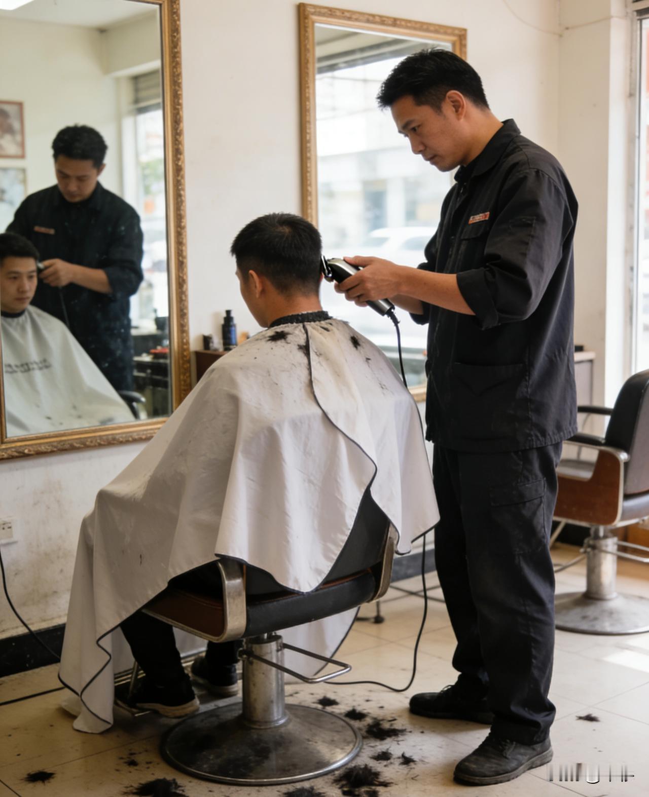 快剪究竟有多快，你知道吗？

今天我又去小区外面的快剪店理发了。我来到快剪店的时