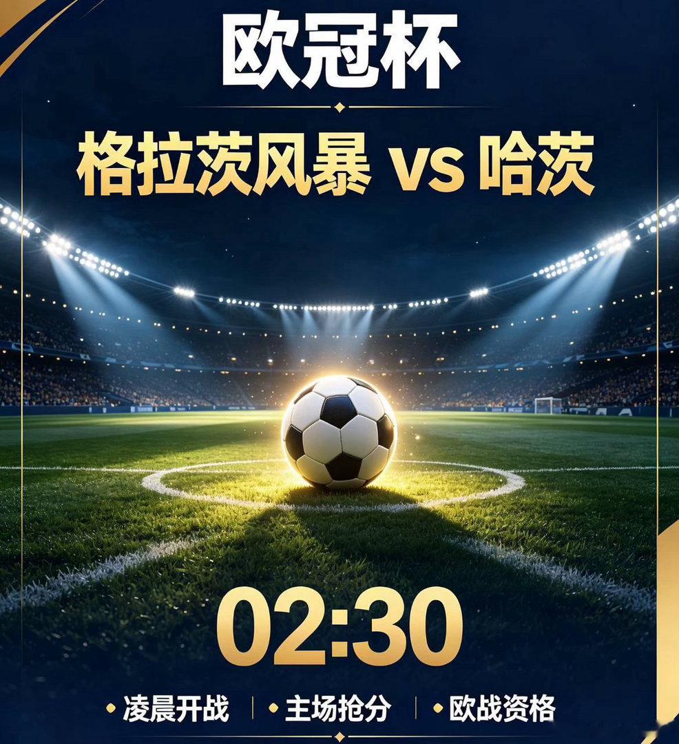 欧冠杯 格拉茨风暴vs哈茨足球赛事分析群哈茨上赛季在苏超打出亮眼战绩，联赛排名稳
