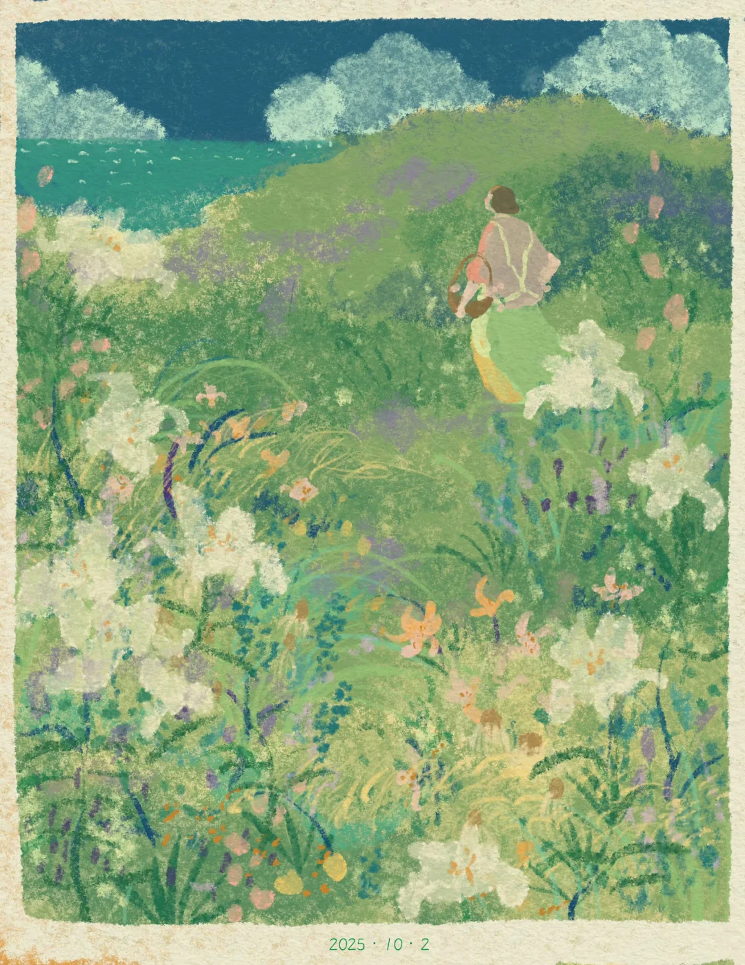 想到故我今我同为一人 并不使我难为情☁️