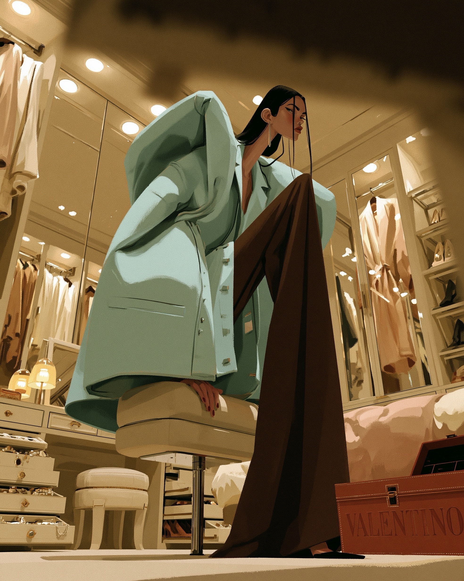 Valentino：当时装与超现实主义结合起来 