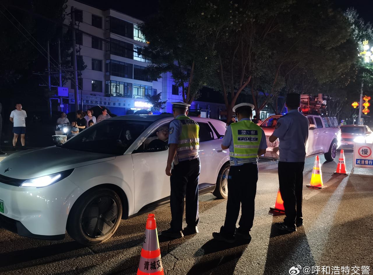 关注交通安全一线微观 【深夜亮剑护平安｜土左交警联合派出所开展夏季夜间交通专项夜