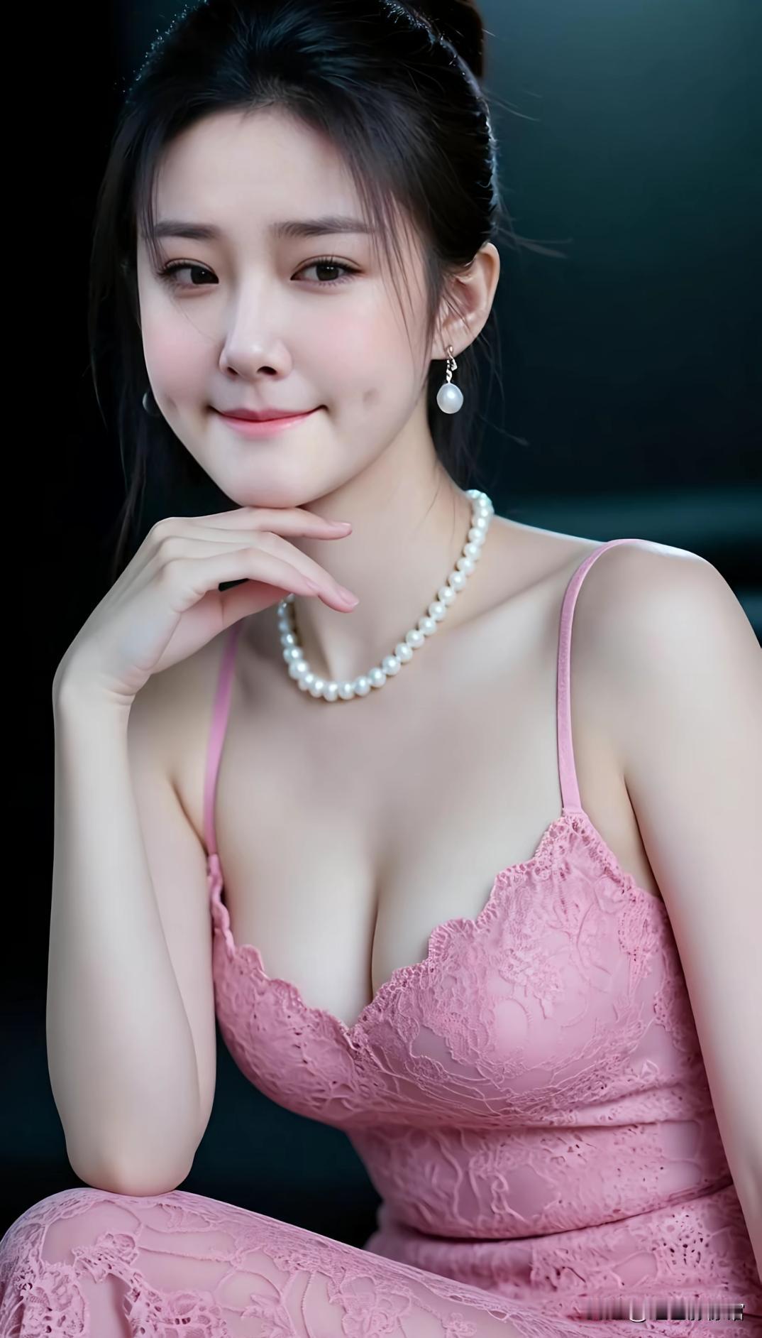 脸上酒窝深，色男后面跟。