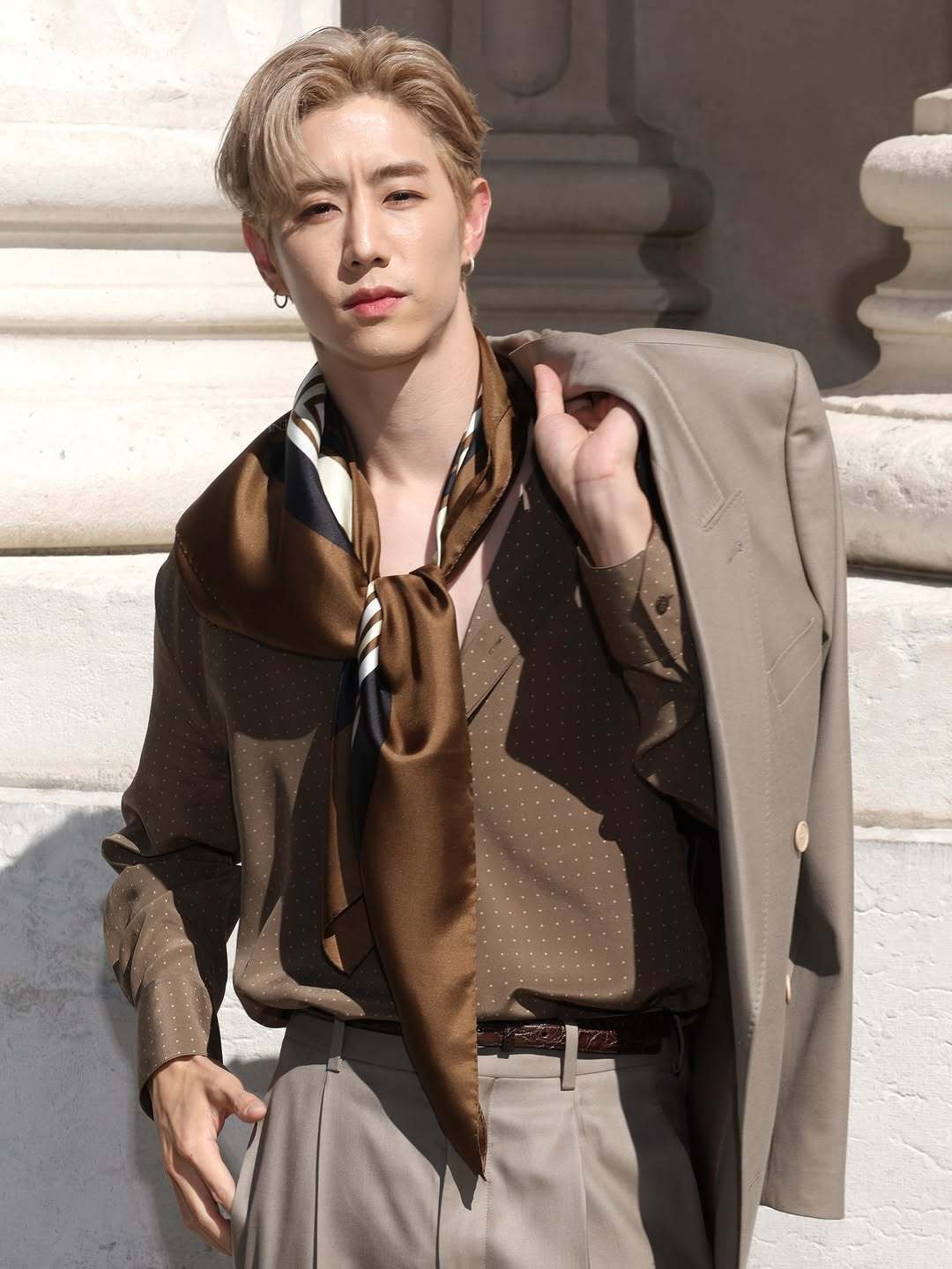 段宜恩 x Saint Laurent S/S 2026 Menswear Sh