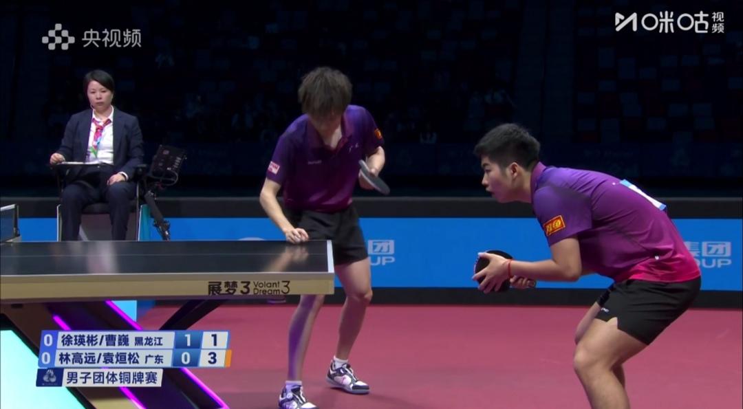 乒乓球广东男队少了樊振东，全运会奖牌由金变铜了！

10：00  
全运会乒乓球