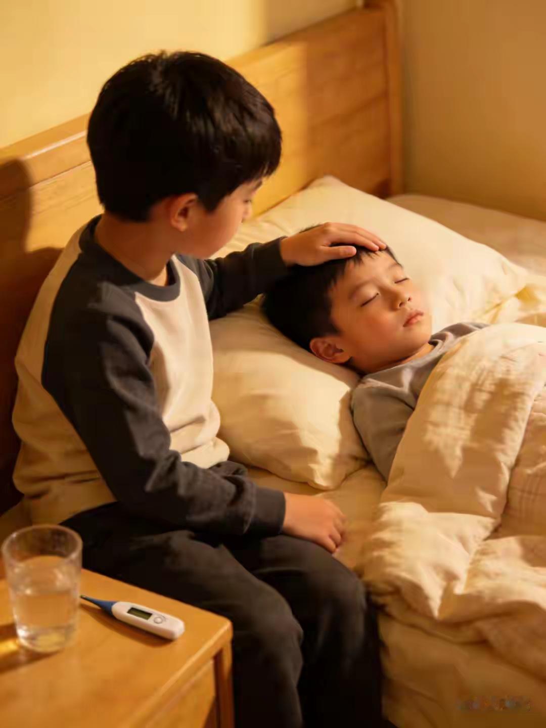 哥哥秒变脸躲弟弟腮腺炎背后：一场病毒揭露的人性本能与家庭温情博弈战

（来源：龙