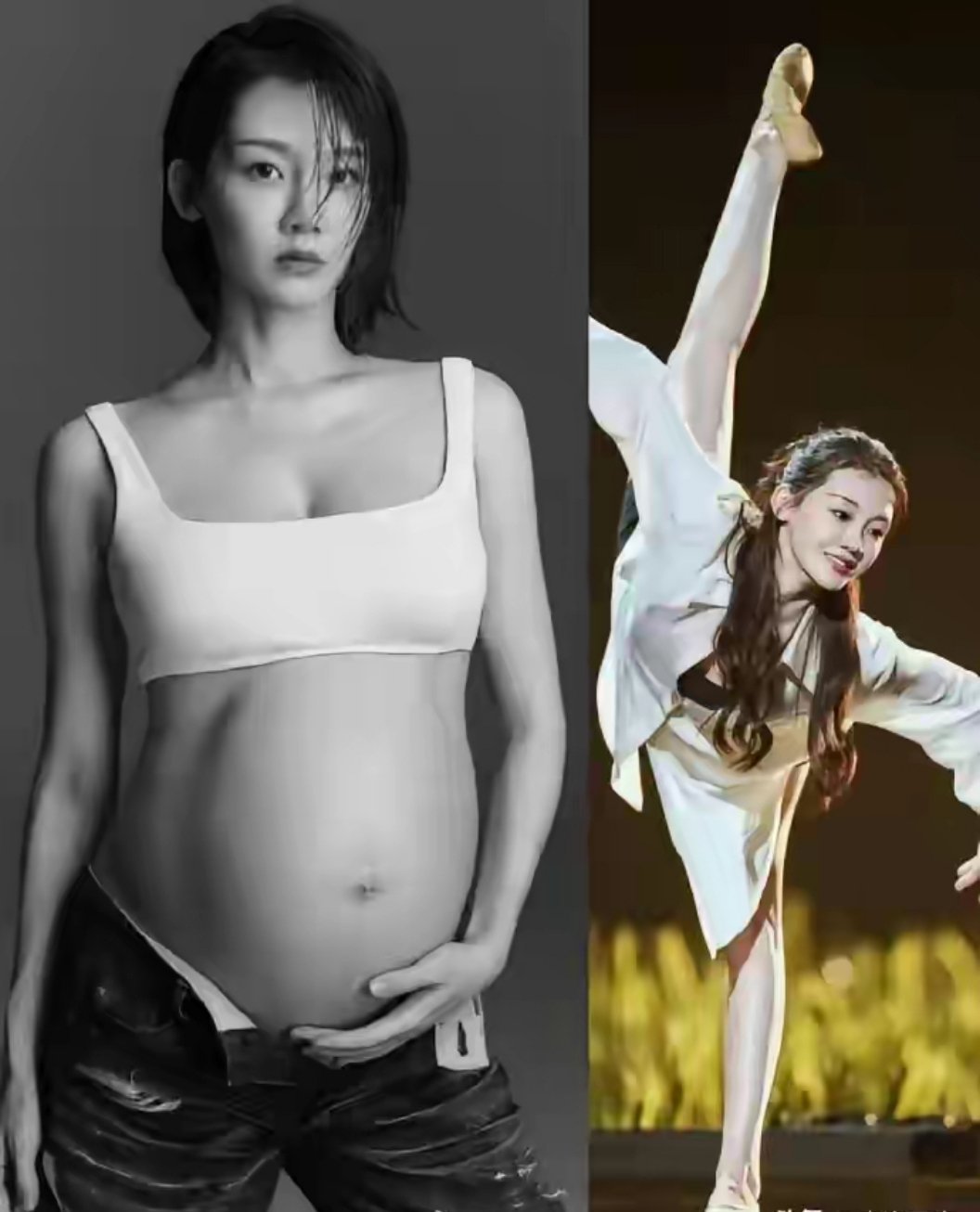 啊？！这是三年生三娃的身材？ 