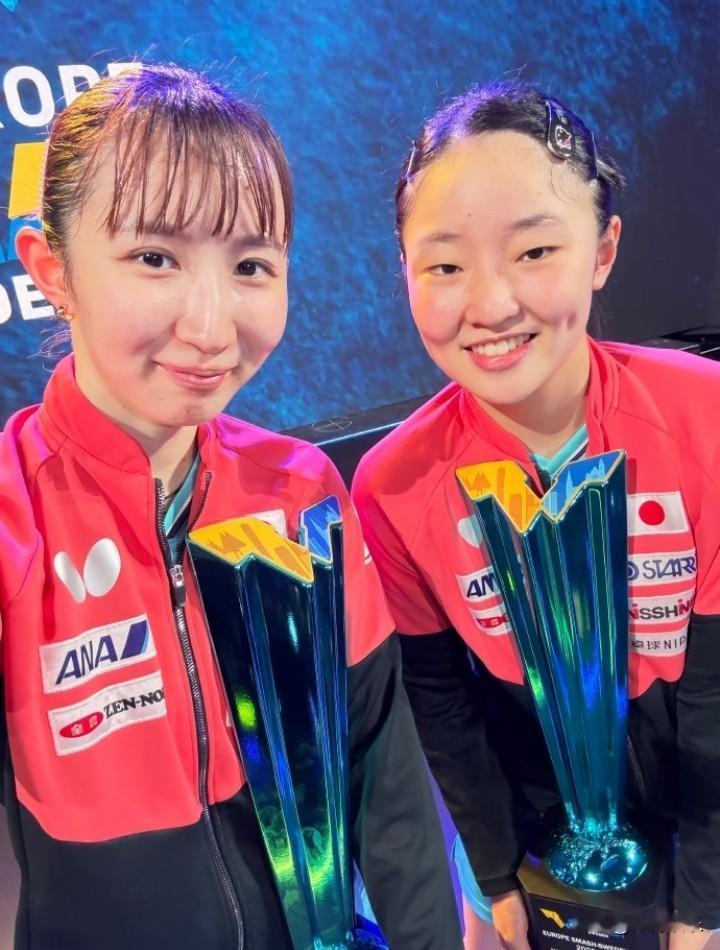 张本美和又夺冠，未来的她会不会冠军拿到手软？
日本组合张本美和/早田希娜3-1战