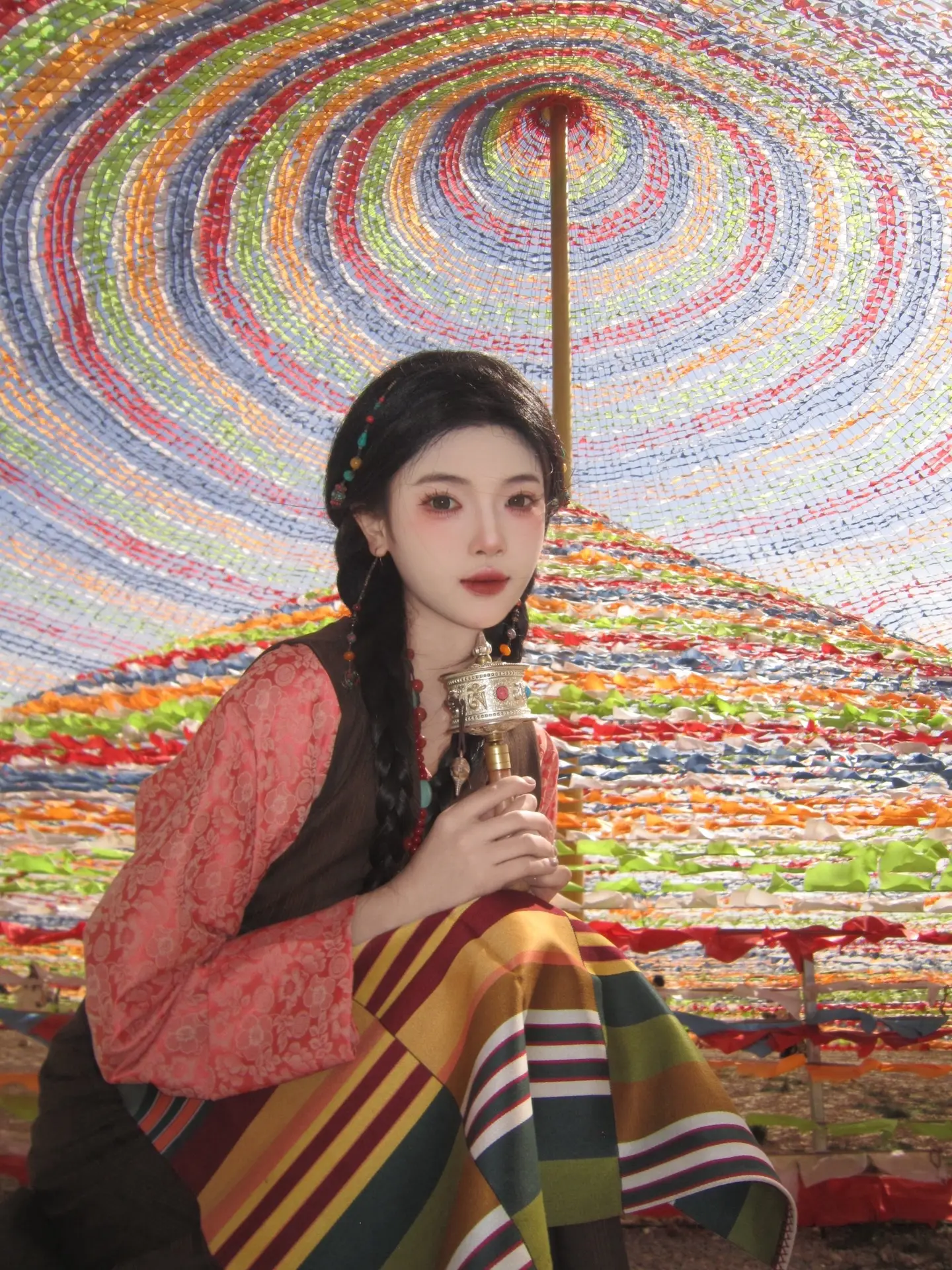 “我在经幡下祈祷，愿你我所愿皆成真” 丽江写真 终于轮到我来云南丽江 ...