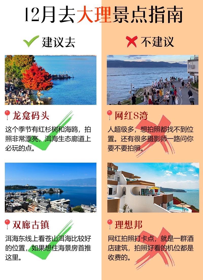 大理旅游景点值的玩？12月来大理推荐去这些地方