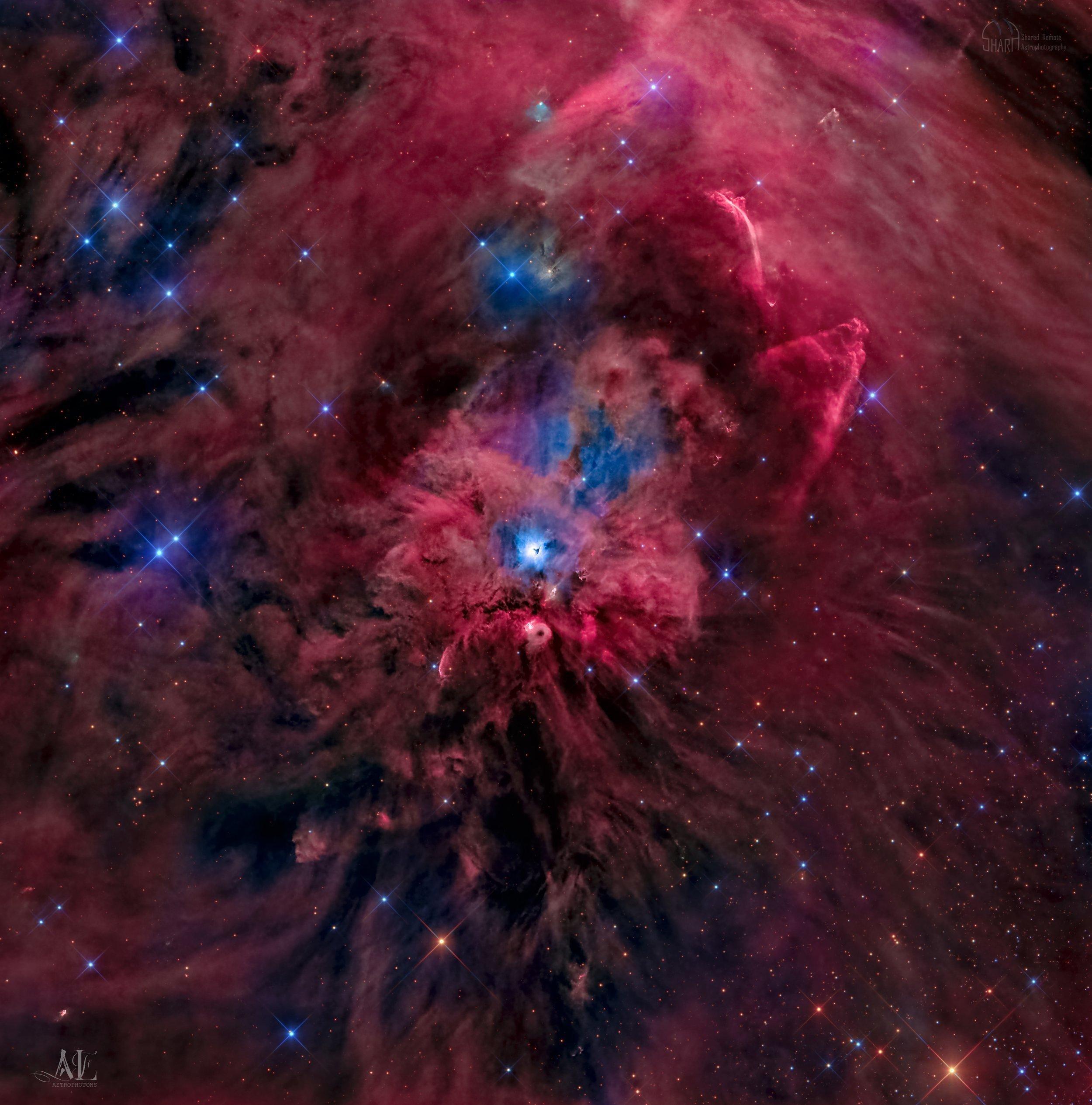 #每天一天文图# NGC 1999：宇宙钥匙孔 ​​​