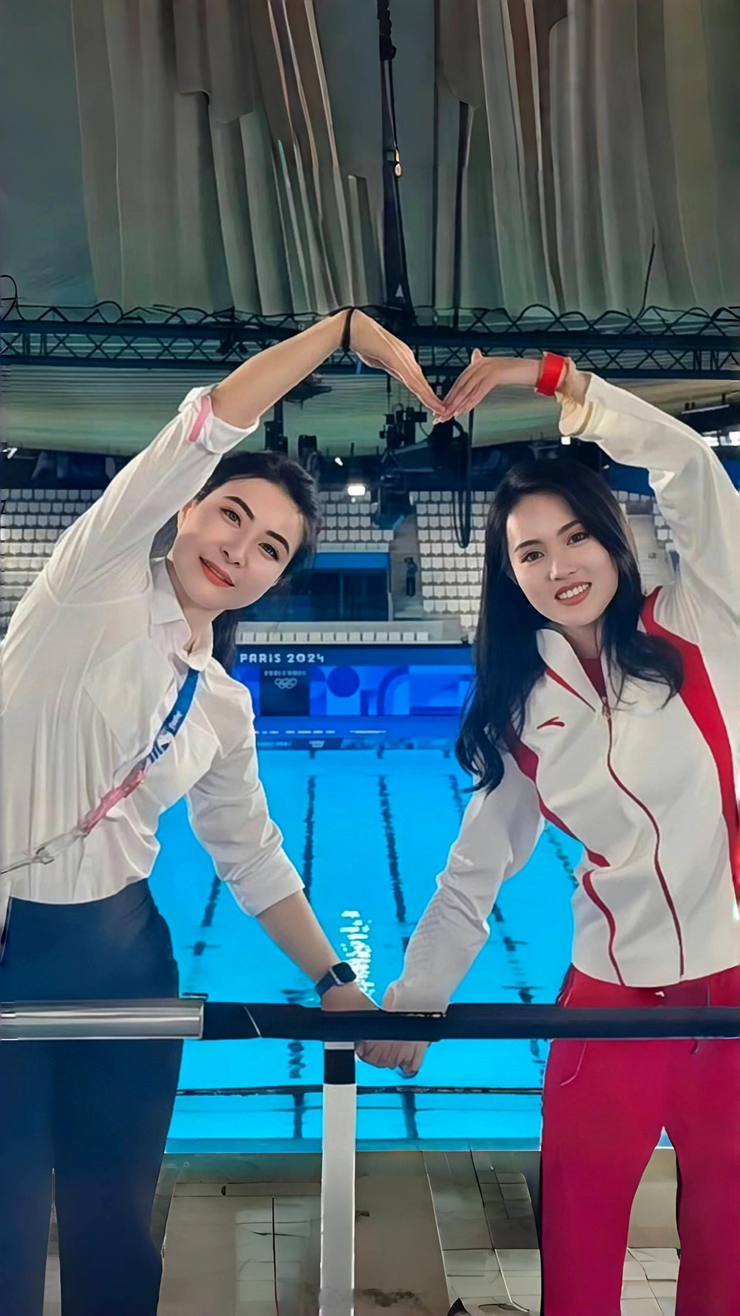 陈若琳  郭晶晶  陈若琳郭晶晶同框美如画 ​​​