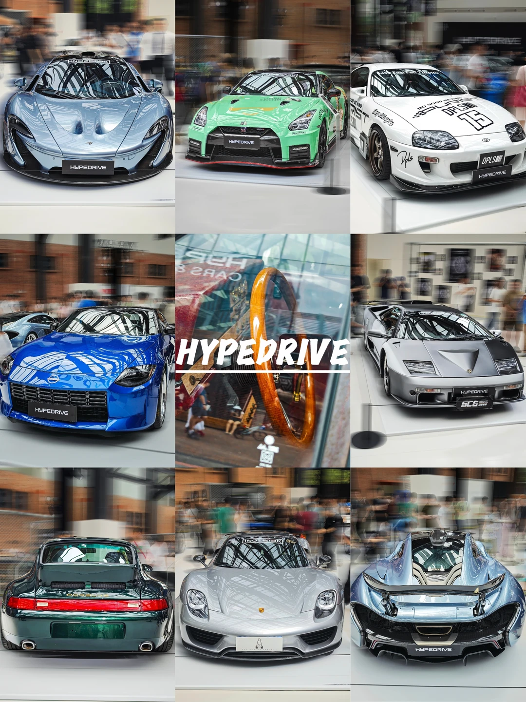 帅炸了❗HYPEDRIVE神级超跑阵容惊现太古里