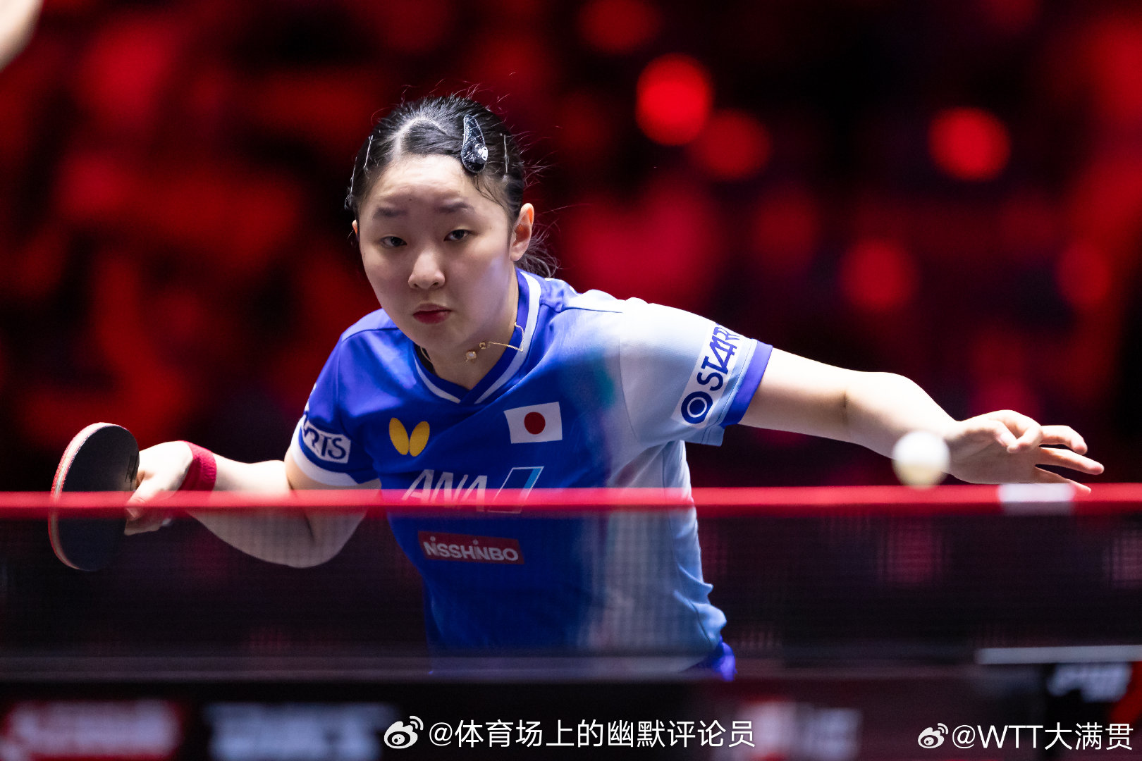 WTT新加坡大满贯2026女单1/4决赛王曼昱(CHN)4-2张本美和(JPN)