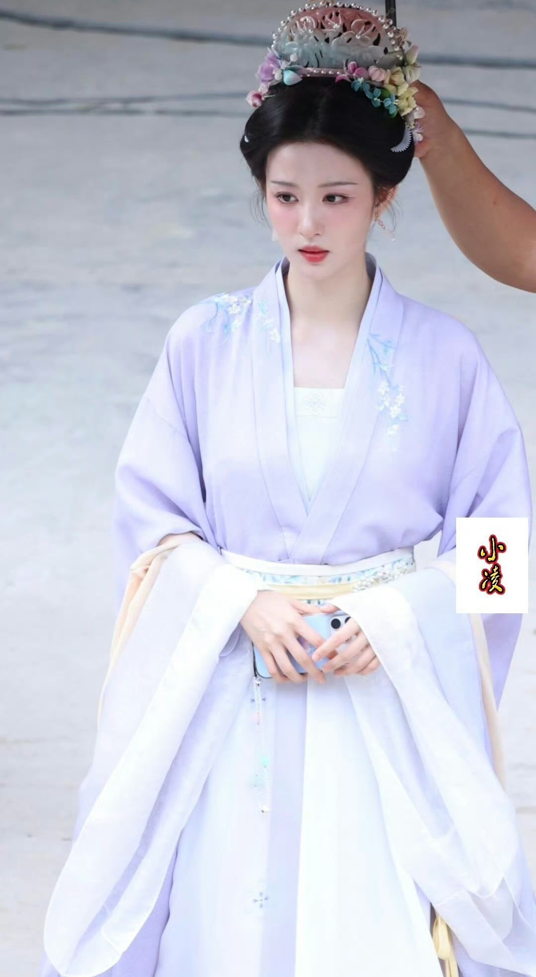 王楚然《浮生》娑椤今日路透，花仙子即视感！ 