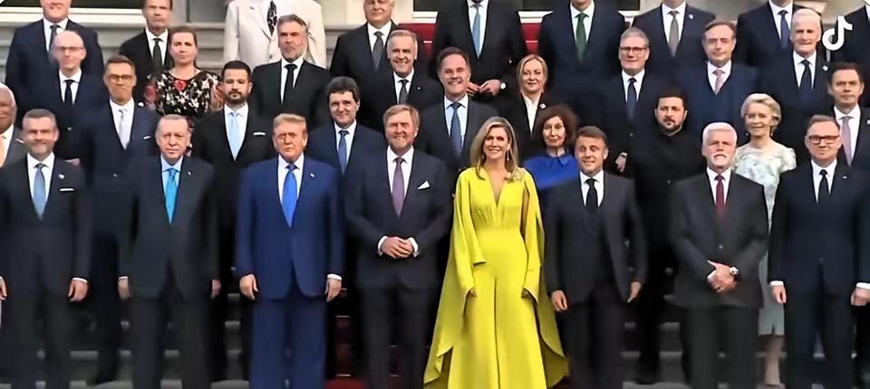 2025北约峰会在荷兰海牙一开场就状况百出，尴尬得不行！

先说这参会情况，北约