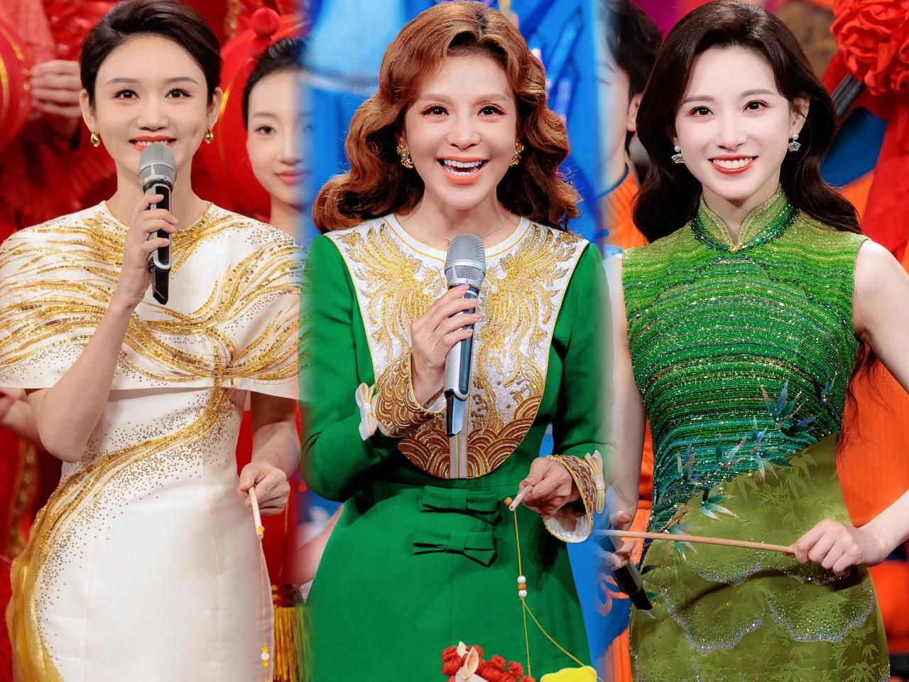 央视元宵晚会上，当人们热议龙洋的妆容变好看了，马凡舒为什么总不盘头时，我却被另外