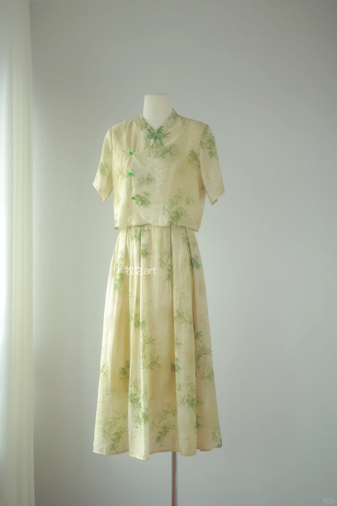 竹里｜清冷感新中式套装