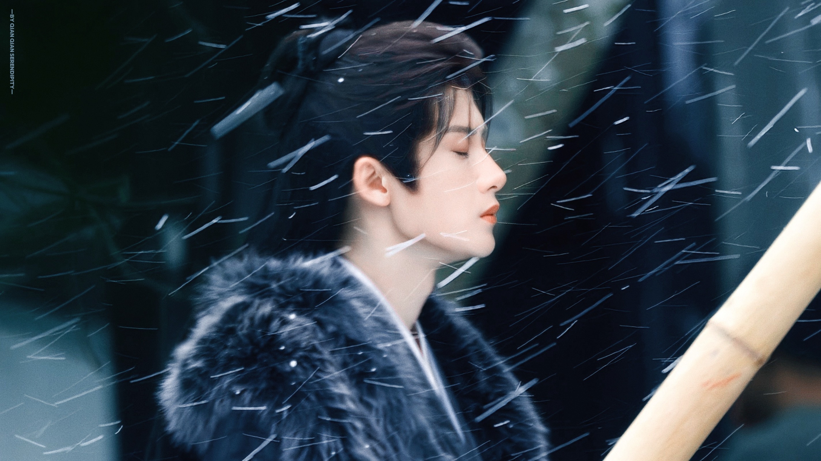 雪下得很大！檀健次何不同舟渡  | 檀健次谢却山