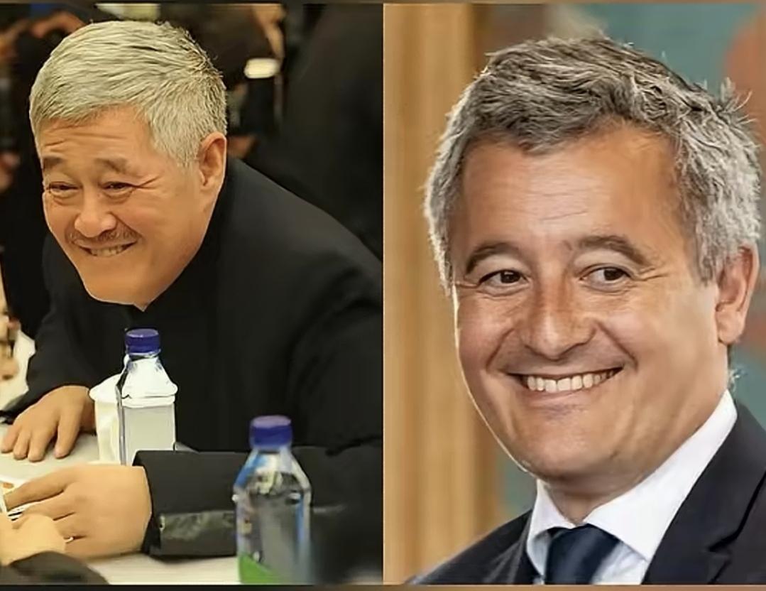 世界上尽管81 亿人之多，但是总有人与你相像！
这不，法国的司法部长热拉尔德·达