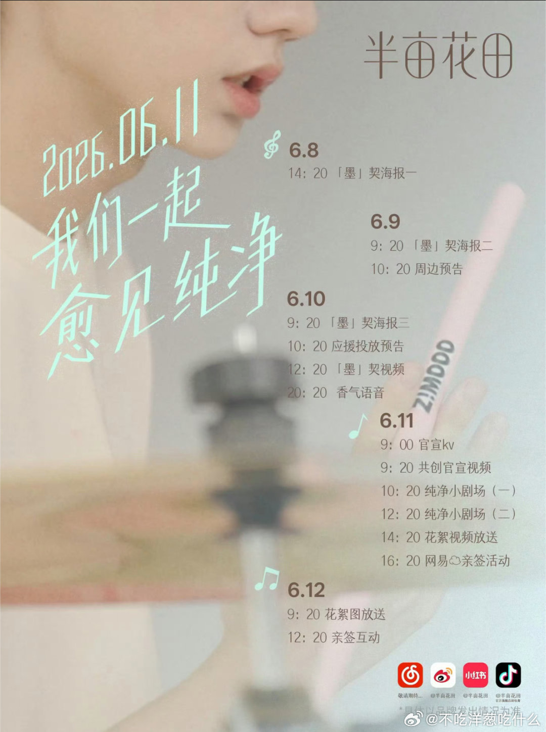 张子墨🆕商务，半亩花田！