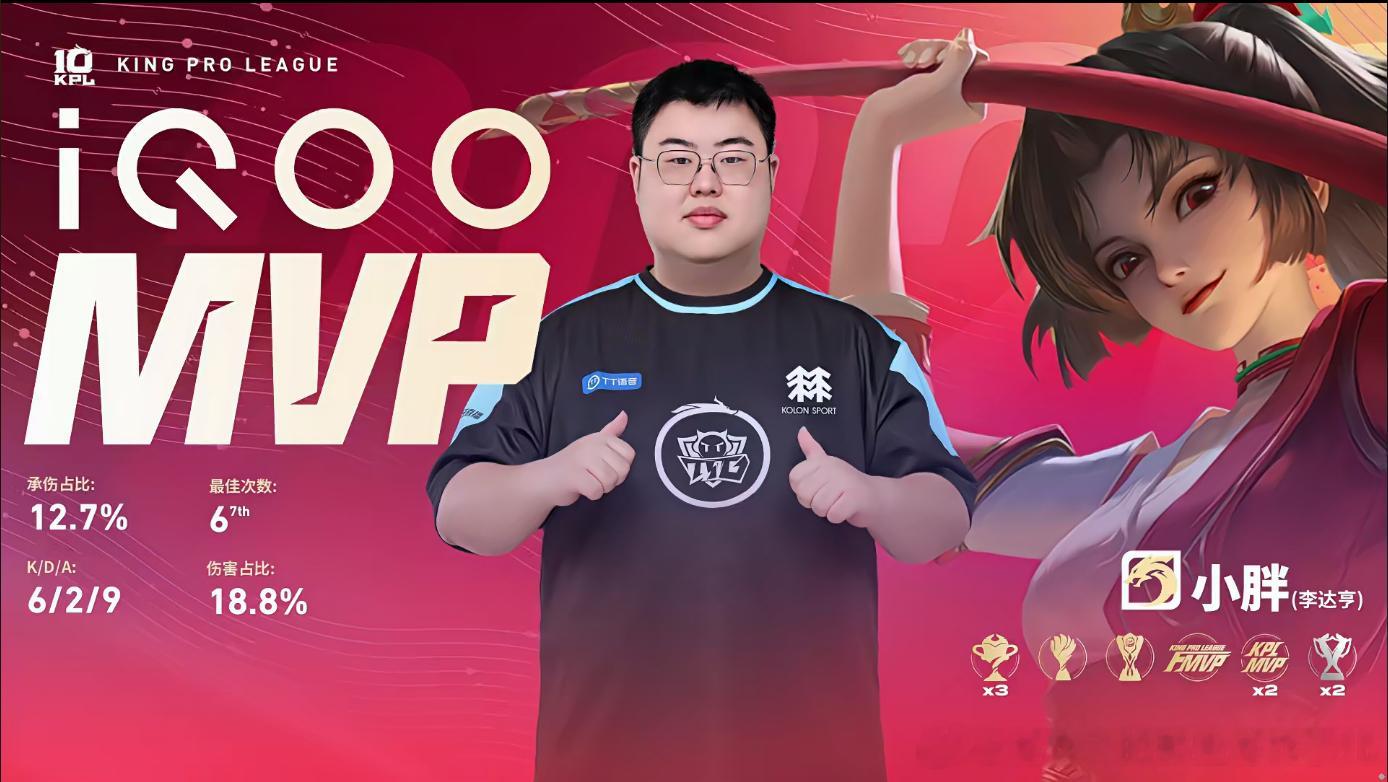 小胖云缨稳中带CWB对战TTG小胖云缨好厉害！二连MVP展现实力了 