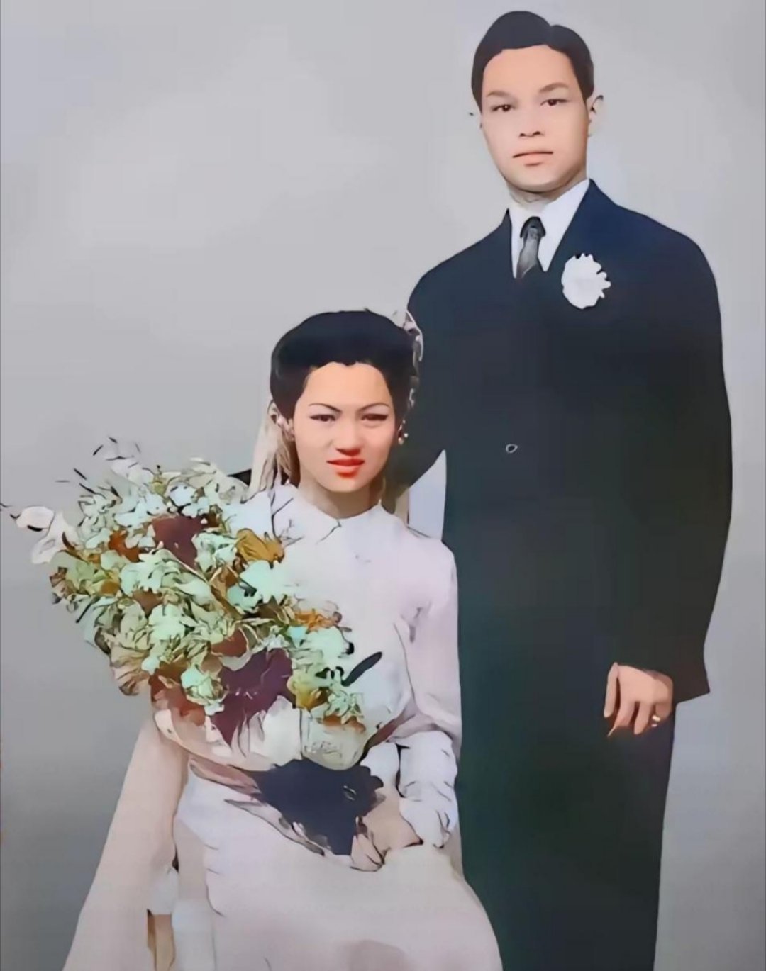 1960年，霍英东非要娶离过婚、还带着个儿子的冯坚妮。原配吕燕妮，眼皮都没抬，只
