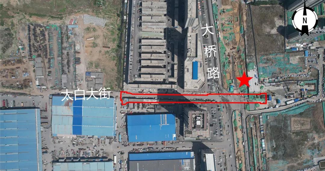 济南地铁9号线，有新消息！
近日，济南轨道交通9号线一期工程黄河南路站主体（地下