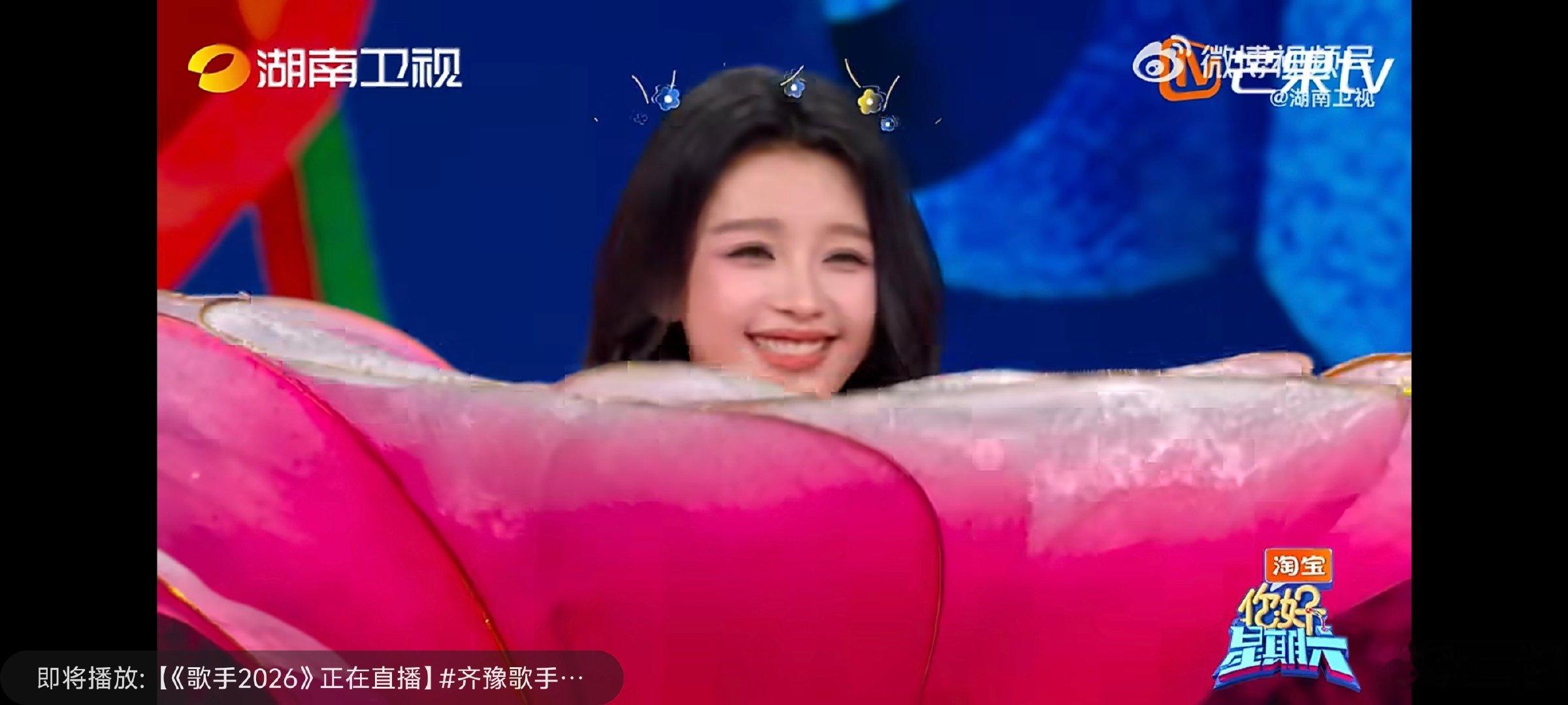 孙怡妥妥的花仙子从整体造型到细节设计都无可挑剔，把浪漫唯美的风格诠释得淋漓尽致。