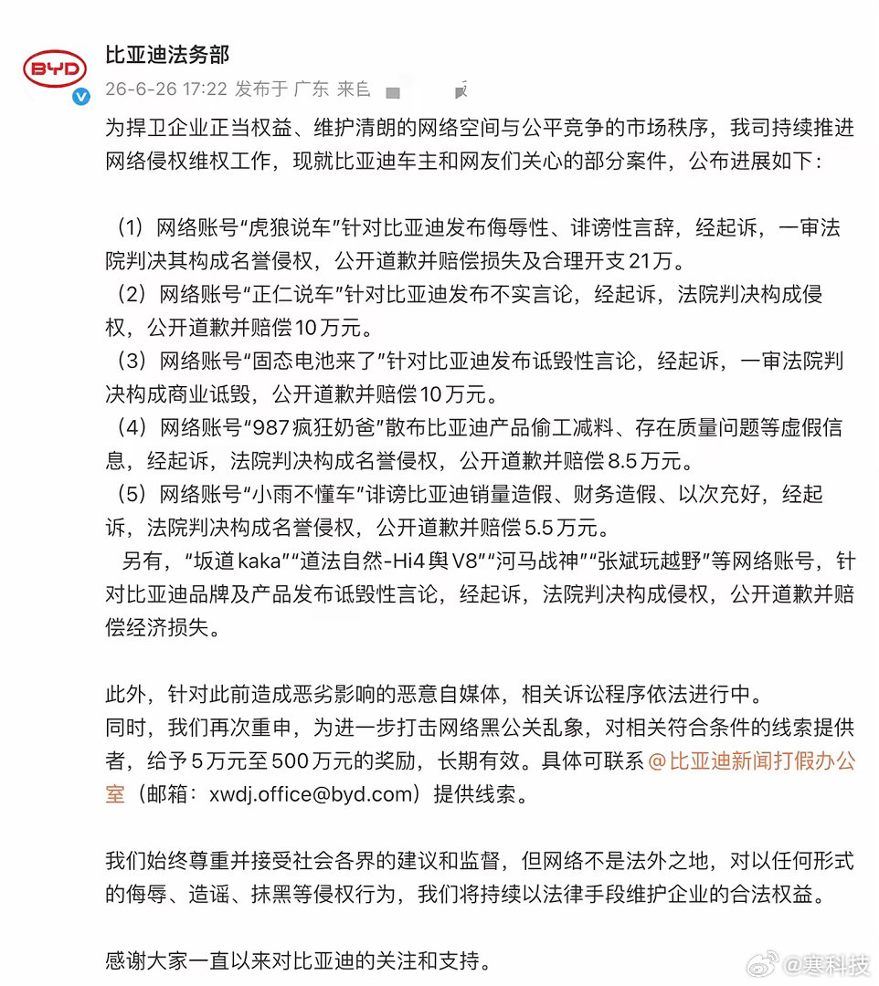 迪子够狠，一下子起诉这么多账号，法务部加鸡腿