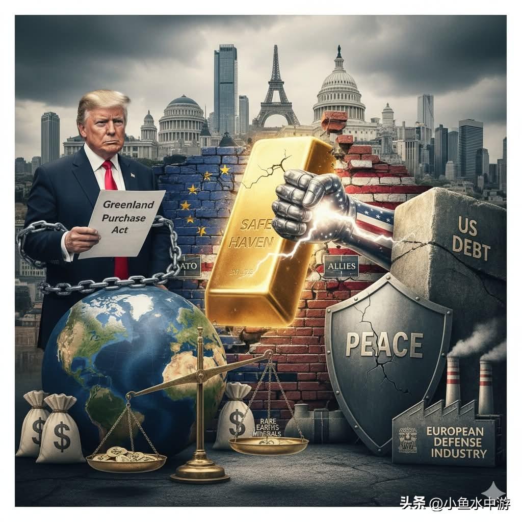特朗普以购买格陵兰岛为借口，正式对北约各国发起关税战
 
瑞士银行认为，从商业角