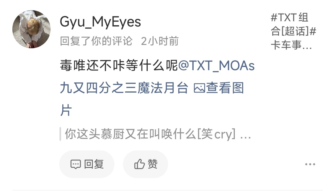 这位连ch都没关注主页有零个崔然竣的“团粉”应该没资格在我这里飒