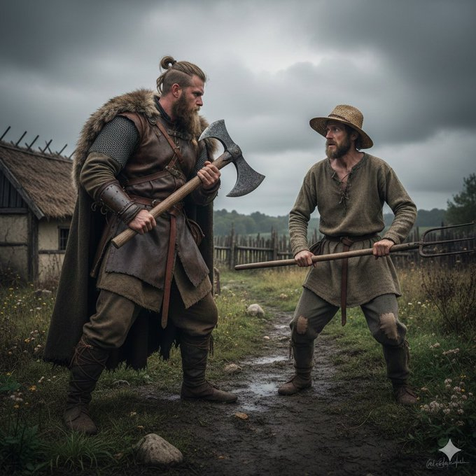 公元700年代末：斯堪的纳维亚半岛的农业发展滞后。生长季节短，土壤贫瘠，粮食作物