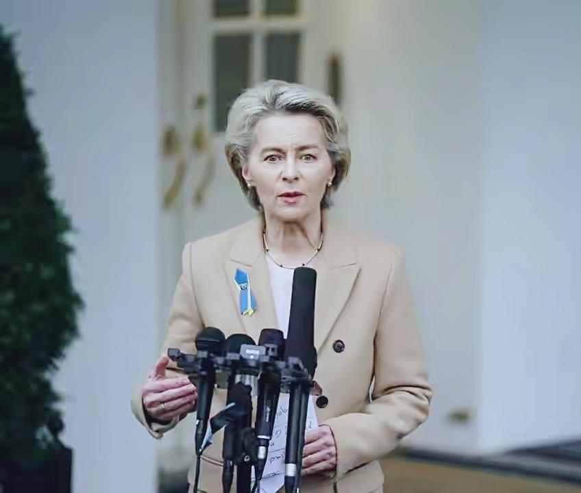 欧盟委员会主席冯德莱恩认为欧洲的安全必须靠自己，有必要加强欧洲的防卫能力。这更像