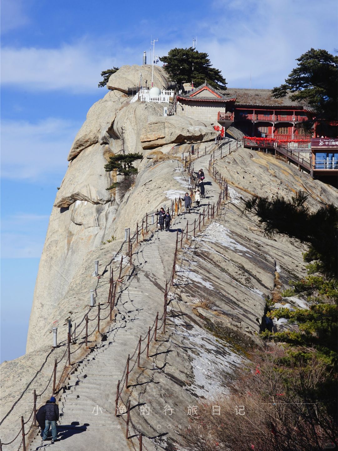 在华山！刚下山！美哭了（冬日纯净版）